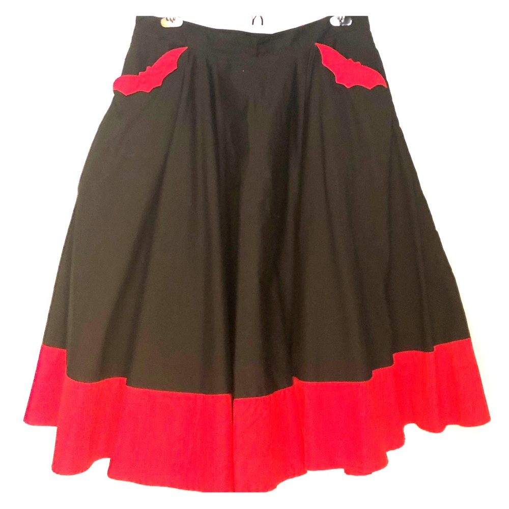 Hell Bunny Bat Swing Skirt